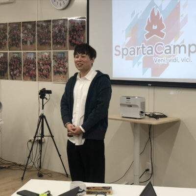 ゼロからスタート、 スパルタキャンプで見つけた自分の道